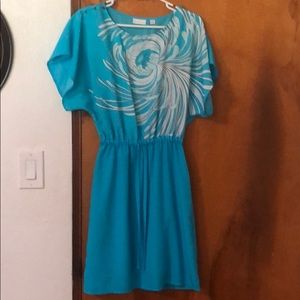 Turquoise dress
